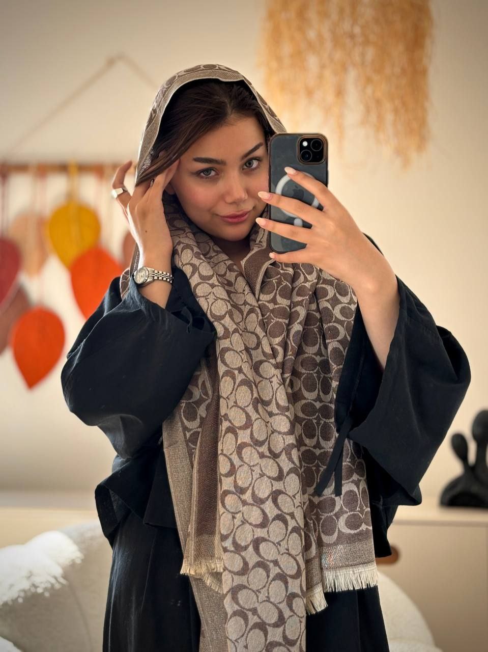 شال کشمیر مارک choch در هشت رنگ