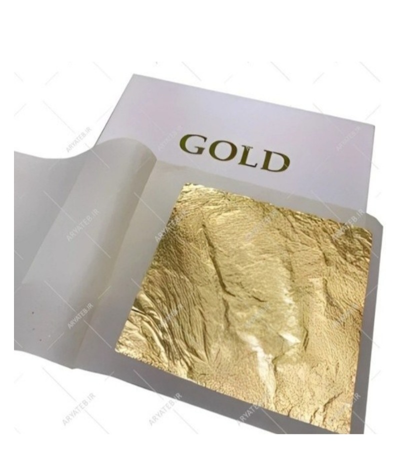 پچ طلا(9cm*9cm) (50عددی) اکلادو