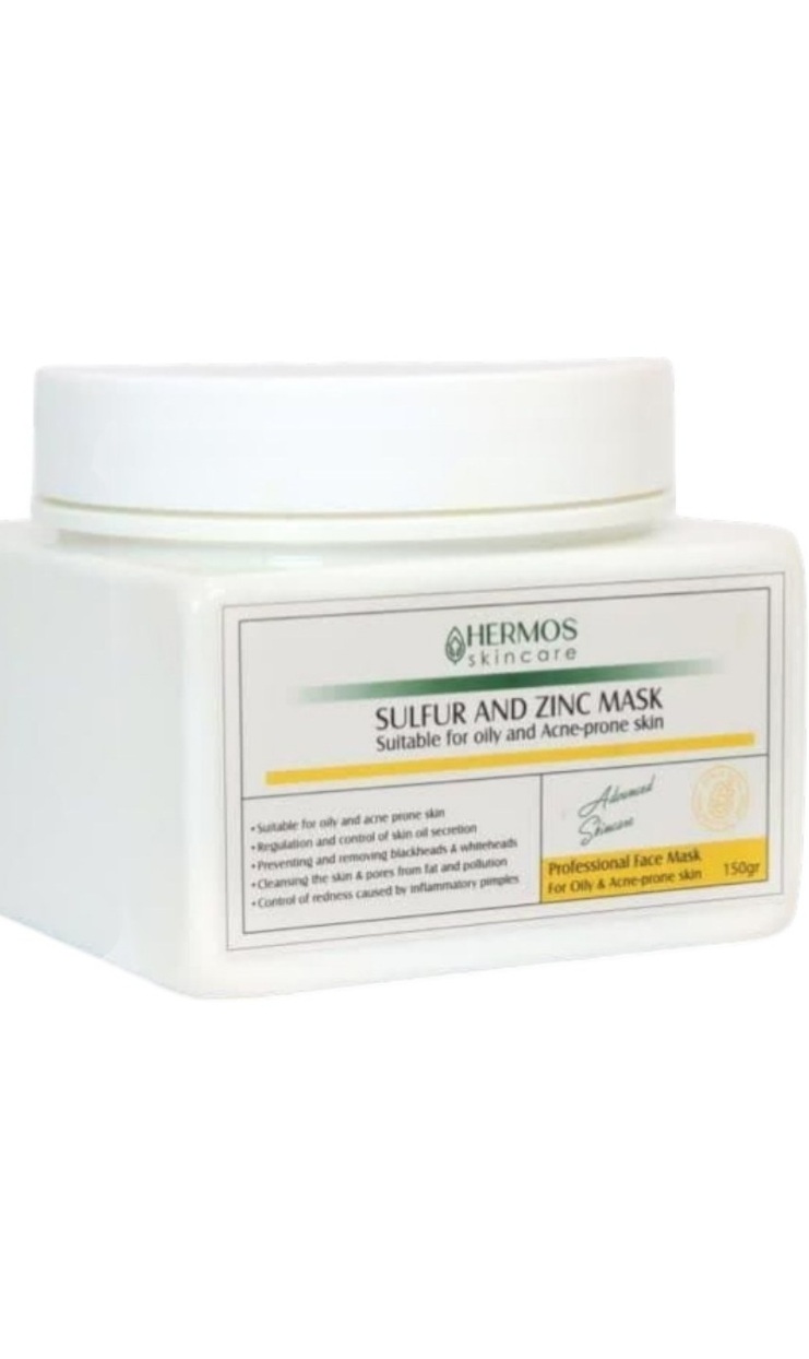 ماسک سولفور و زینک ۱۵۰ گرمی مدل هرموس