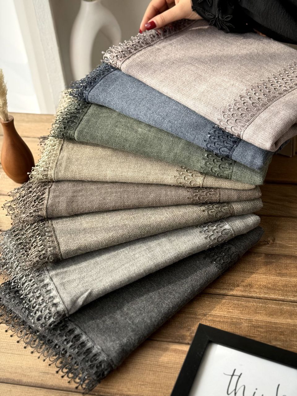 شال کنفی کپور دار وارداتی