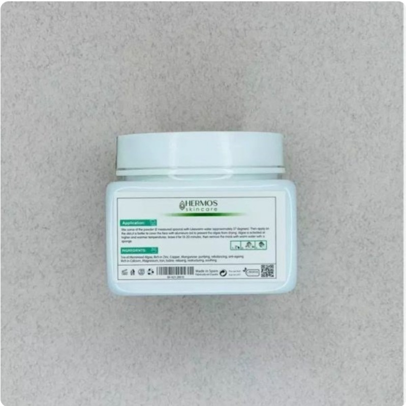 ماسک پودری جلبک خرد شده ی دریایی ۱۵۰ گرمی مدل هرموس